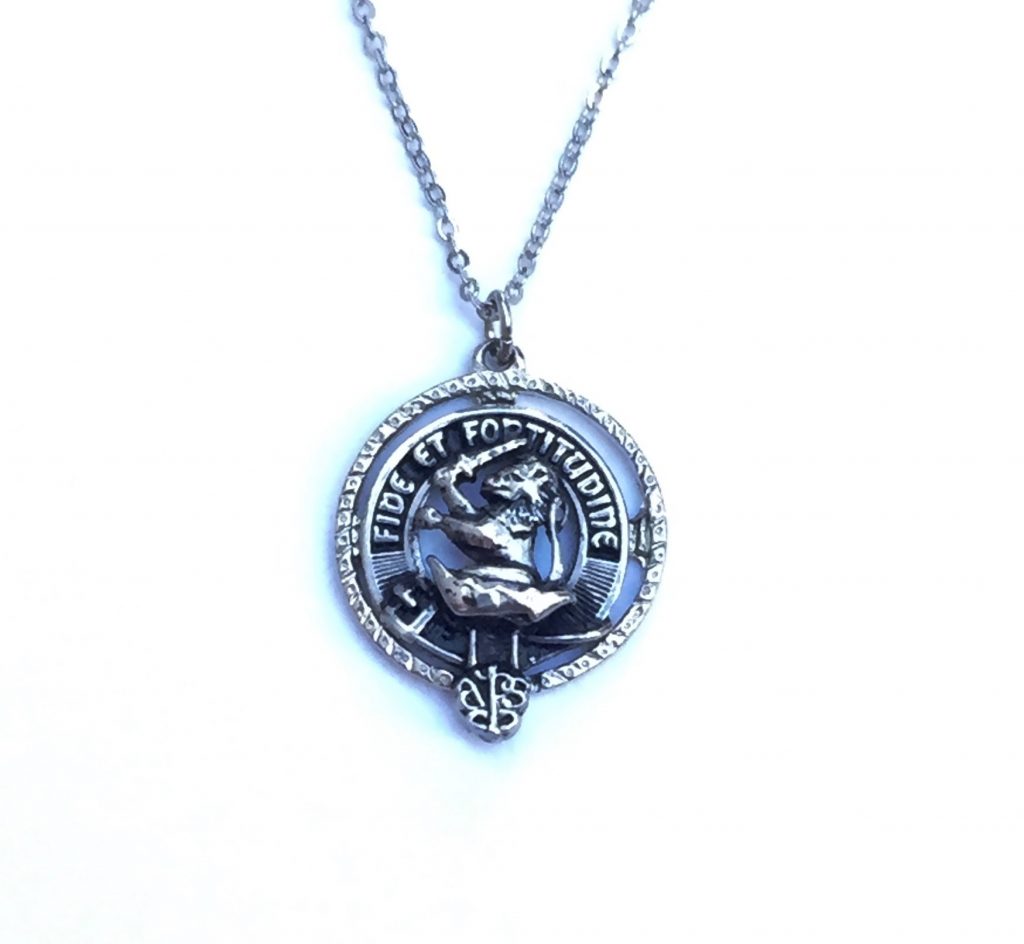 Scottish Clan Crest Pendant The Celtic Knot 
